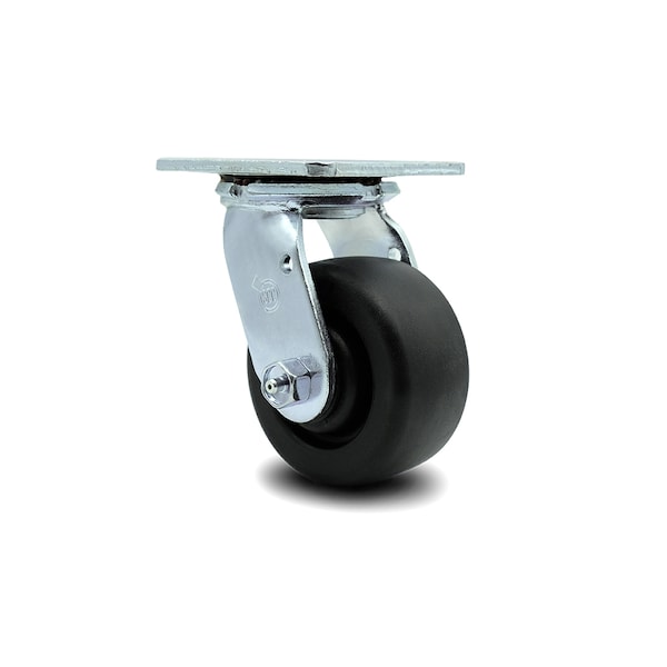4 Inch Polyolefin Wheel Swivel Caster with Ball Bearing